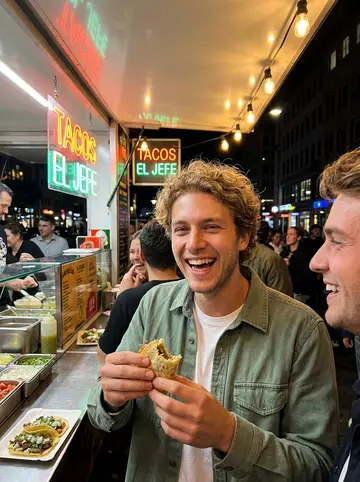 Pachet dating: Street food