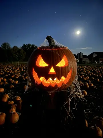 Halloween: Dýňová hlava